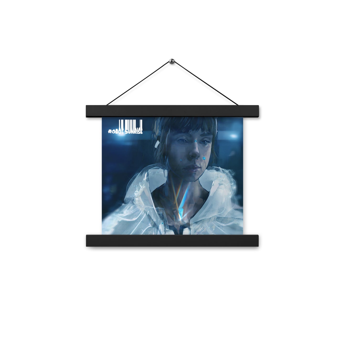eona.016 Robot Sunrise Hanging Poster