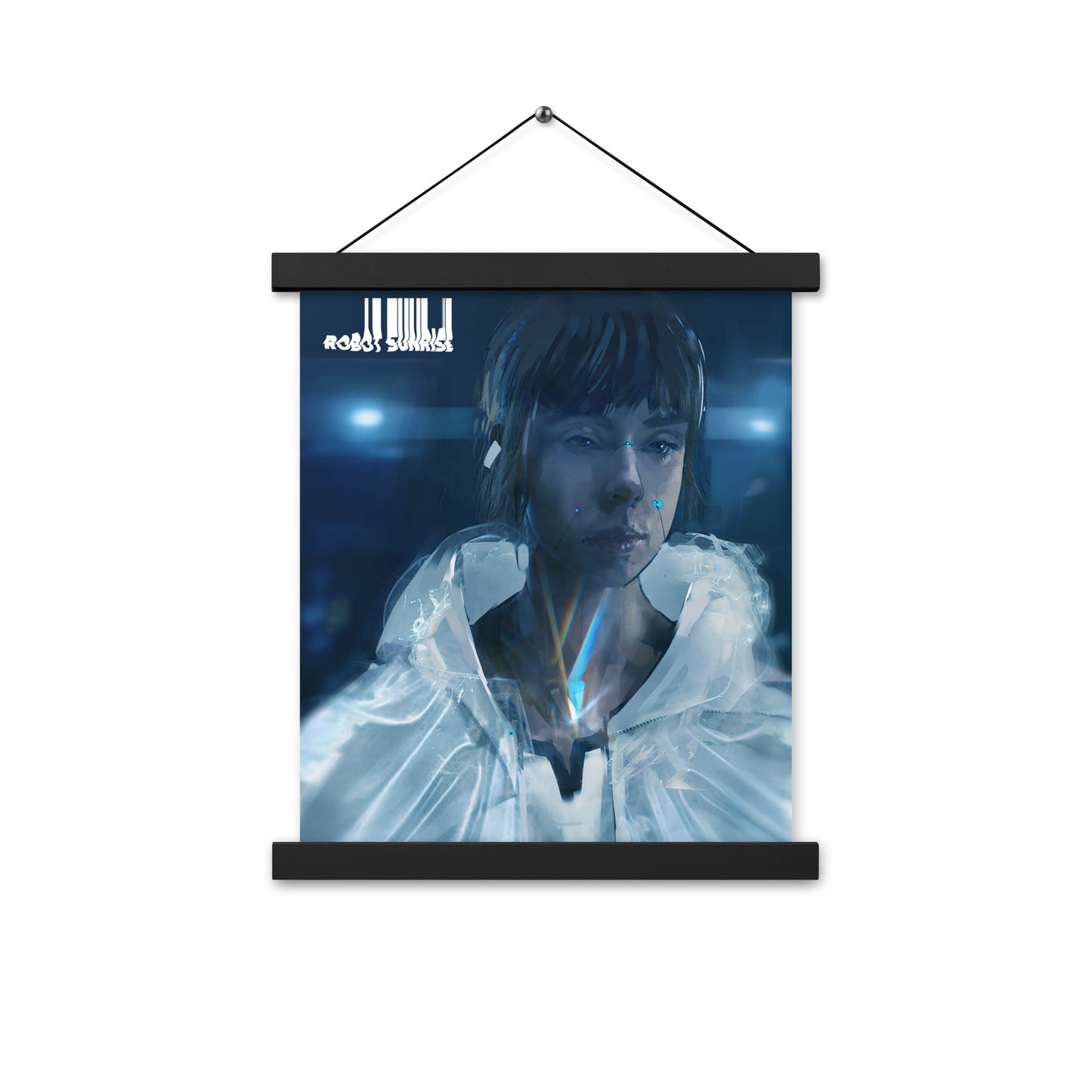 eona.016 Robot Sunrise Hanging Poster