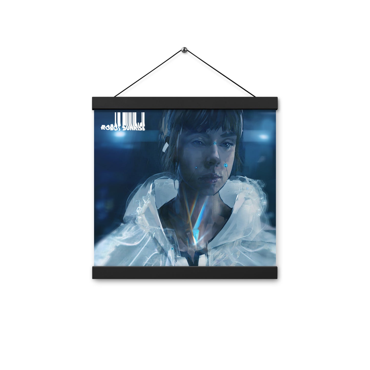 eona.016 Robot Sunrise Hanging Poster