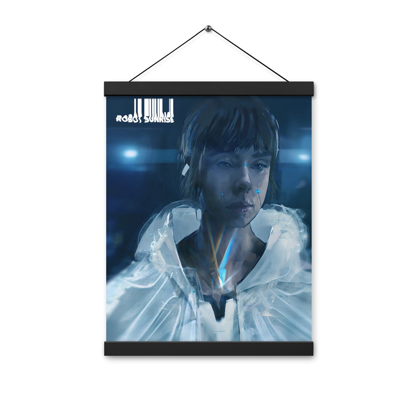 eona.016 Robot Sunrise Hanging Poster
