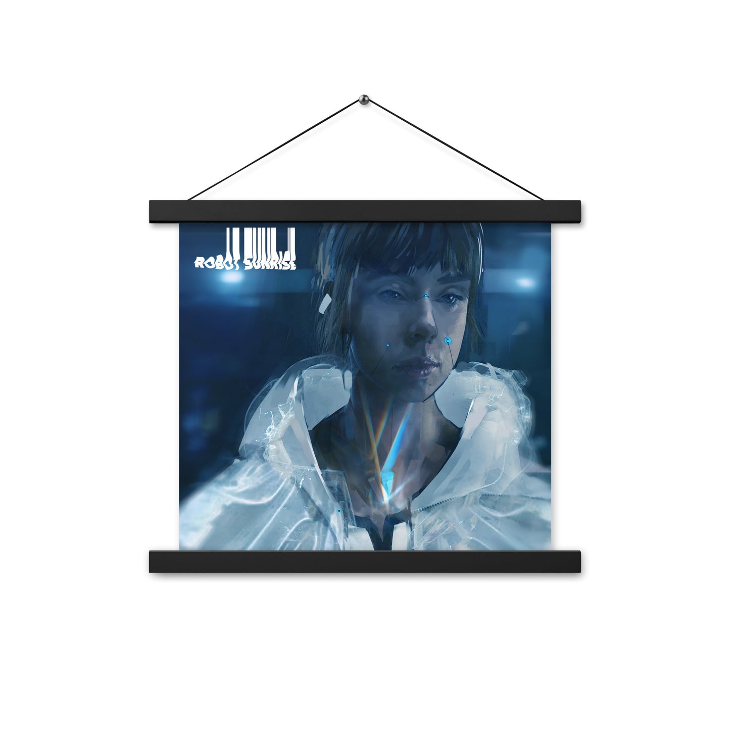 eona.016 Robot Sunrise Hanging Poster