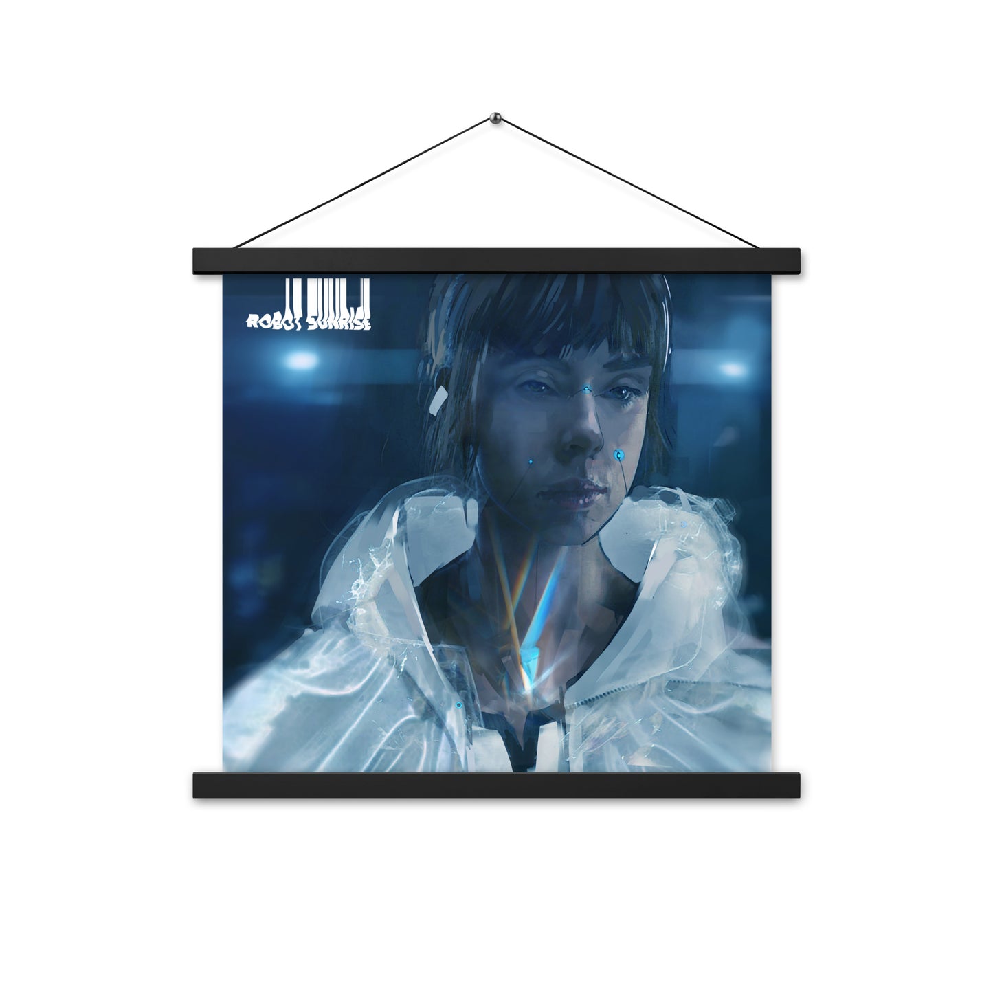eona.016 Robot Sunrise Hanging Poster