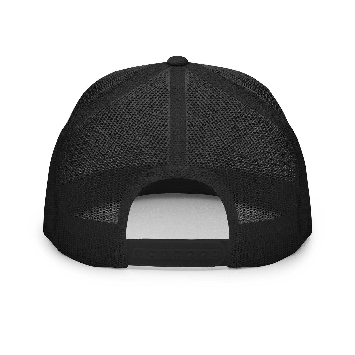 Trucker Cap, Robot Sunrise White Logo