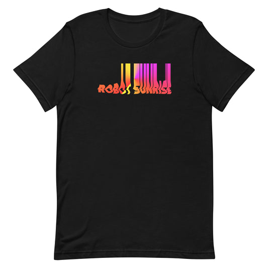 Unisex T-shirt, Robot Sunrise "Burst" Logo