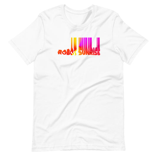 Unisex T-shirt, Robot Sunrise "Burst" Logo